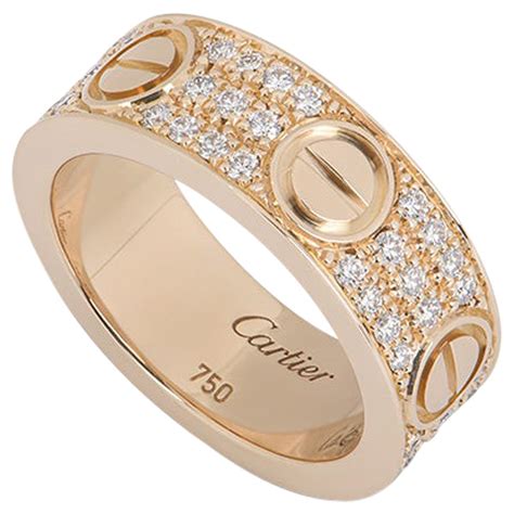 cartier 10k|cartier rose gold rings.